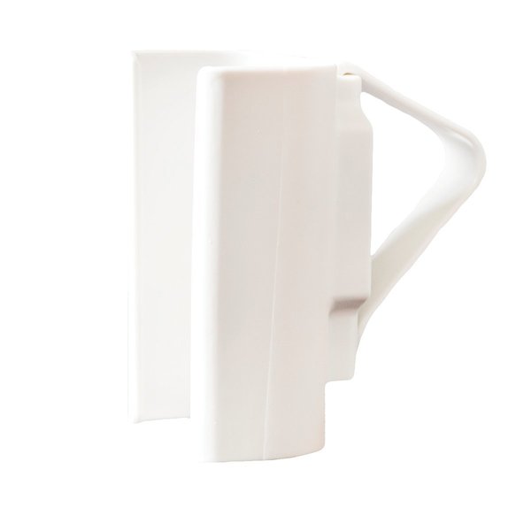 Crest Healthcare Elite Pillow Speaker Keeper Holder, clip and wall mount, white 116058